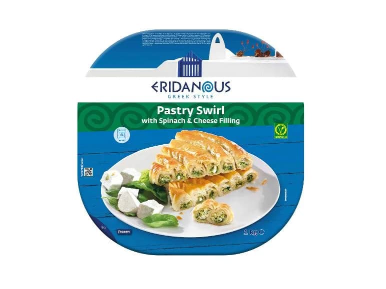 Eridanous chiocciola di pasta fillo ripiena 1 kg in offerta da Lidl