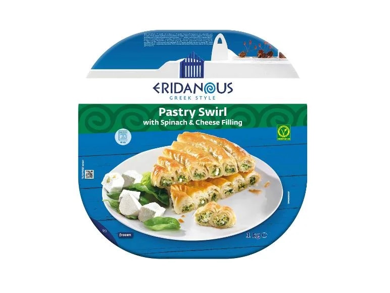 Eridanous chiocciola di pasta fillo ripiena 1 kg in offerta da Lidl