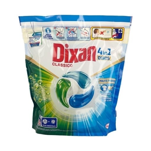 Dixan Discs Classico 4in1 14 pezzi - Offerta nel negozio Risparmio Casa
