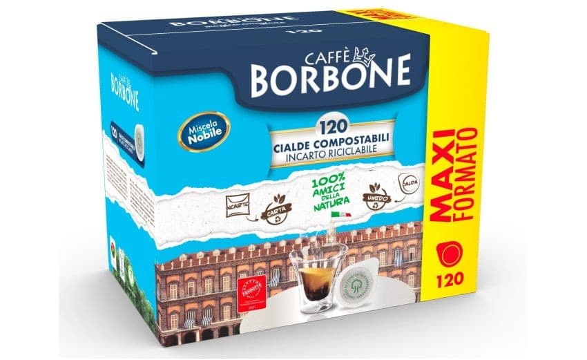 Borbone Cialde Miscela Nobile, 120 cialde 44 mm – Trony