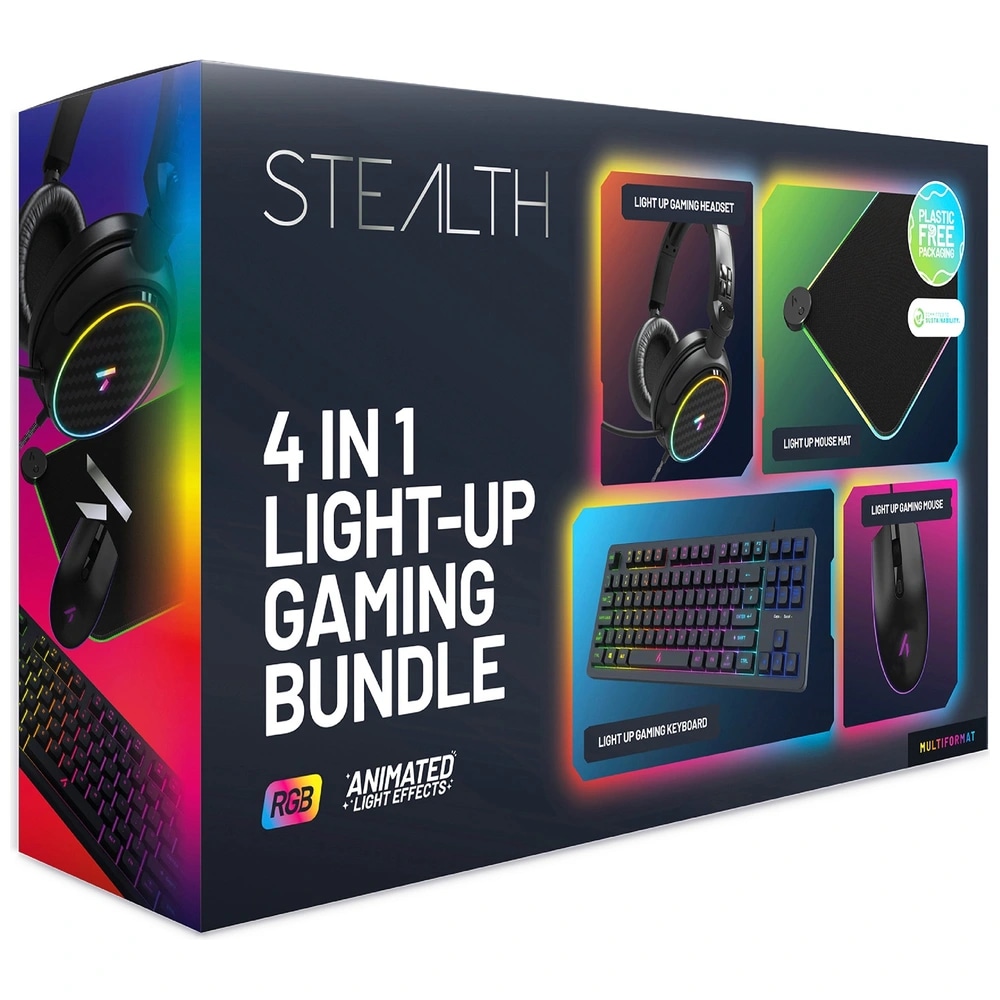 Stealth STGT0013 G-Master kit gaming 4 in 1 in offerta da Euronics
