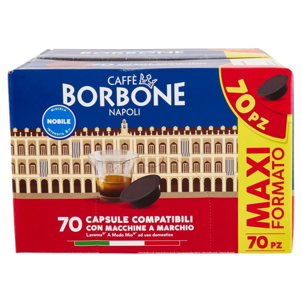 70 Capsule caffè miscela Nobile compatibili A Modo Mio 504 g in offerta da Iper La grande i