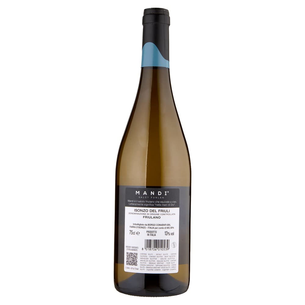 Pinot Grigio Isonzo del Friuli DOC Mandi, 75 cl – Iper La grande i