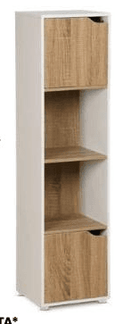 Scaffale appendiabiti con 3 ripiani e barra appendi grucce – Eurospin