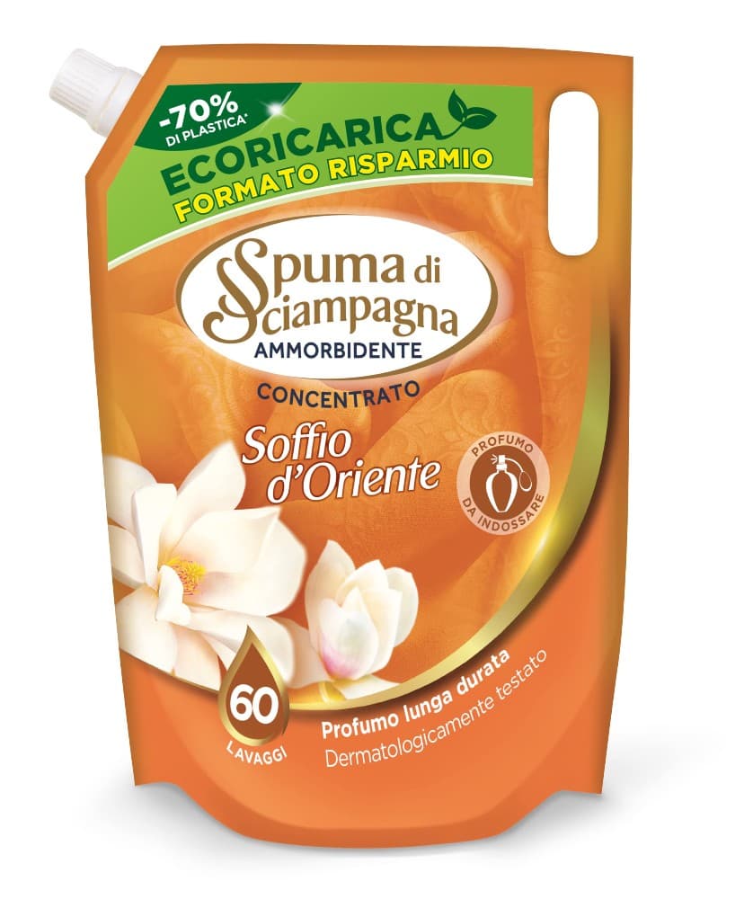 Ecoricarica ammorbidente concentrato Spuma di Sciampagna, 1,2 l – Carrefour