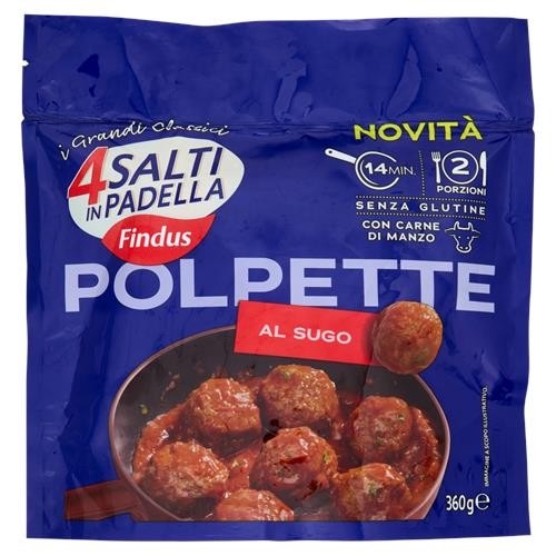 Polpette al sugo 4 Salti in Padella g 360 Findus - Offerta nel negozio Bennet