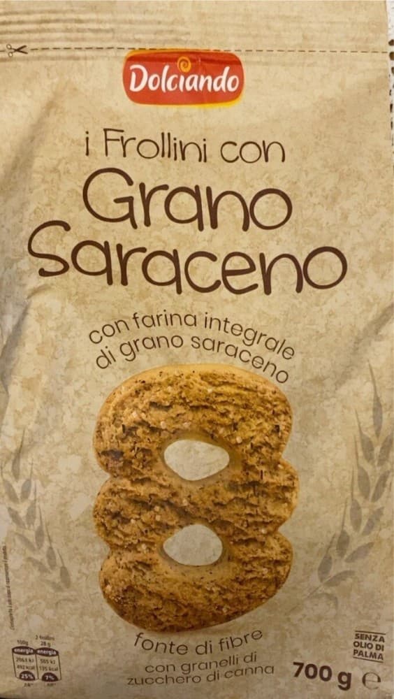 Frollini con grano saraceno, 700 g Dolciando – Eurospin