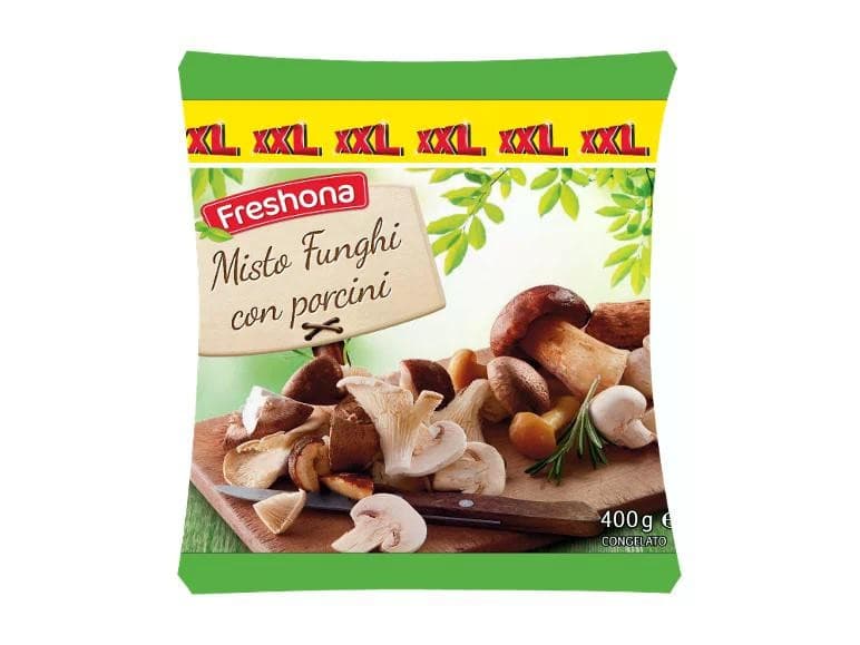 Freshona misto funghi con porcini, 400 g – Lidl