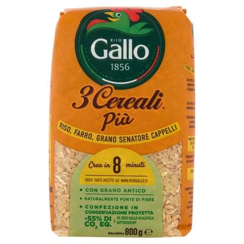 3 Cereali Più, 800 g Gallo – Iper La grande i