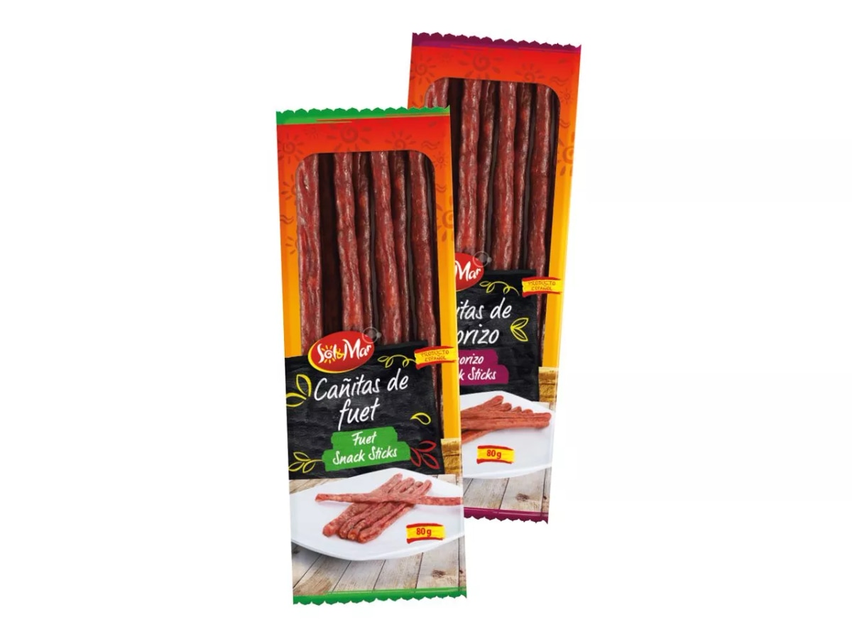 Snack di salame spagnolo essiccato 80 g Sol&Mar in offerta da Lidl