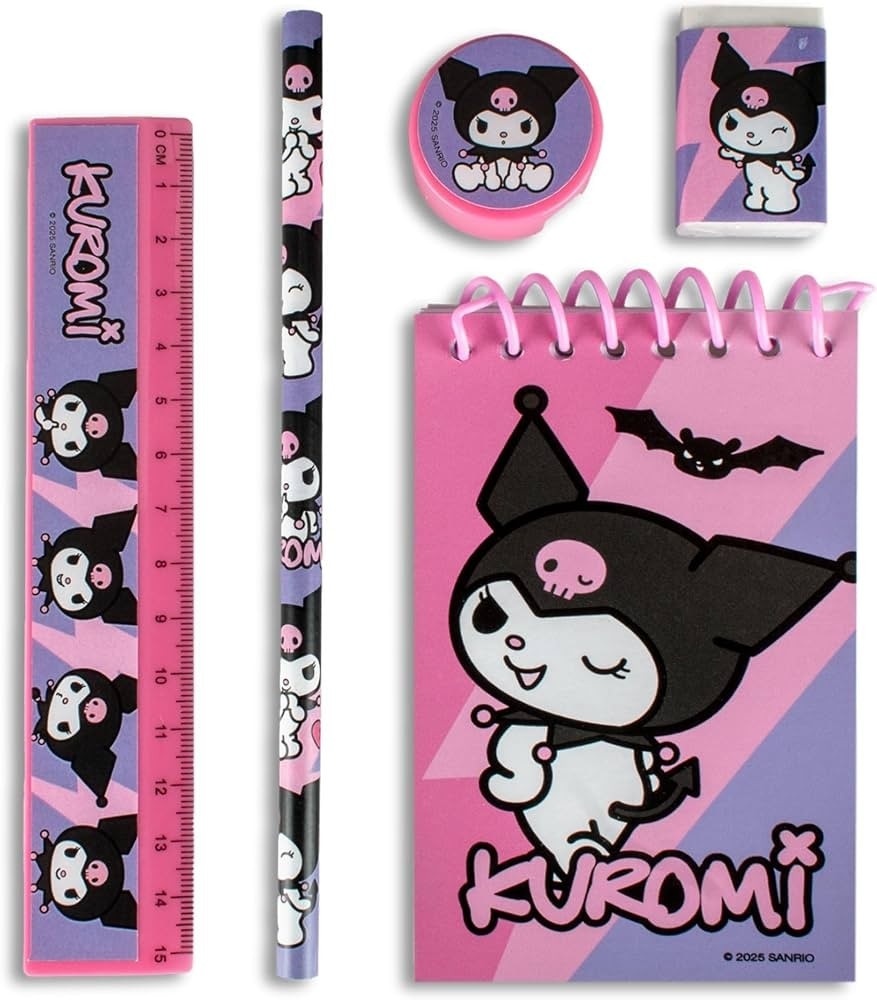 Linea cancelleria Kuromi o Hello Kitty in offerta da Iper La grande i