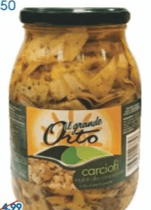 Carciofi alla contadina Il Grande Orto 950 g in offerta da MD