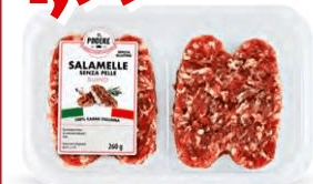 Salamella Aperta Senza Pelle, 260 g Il Podere – ALDI
