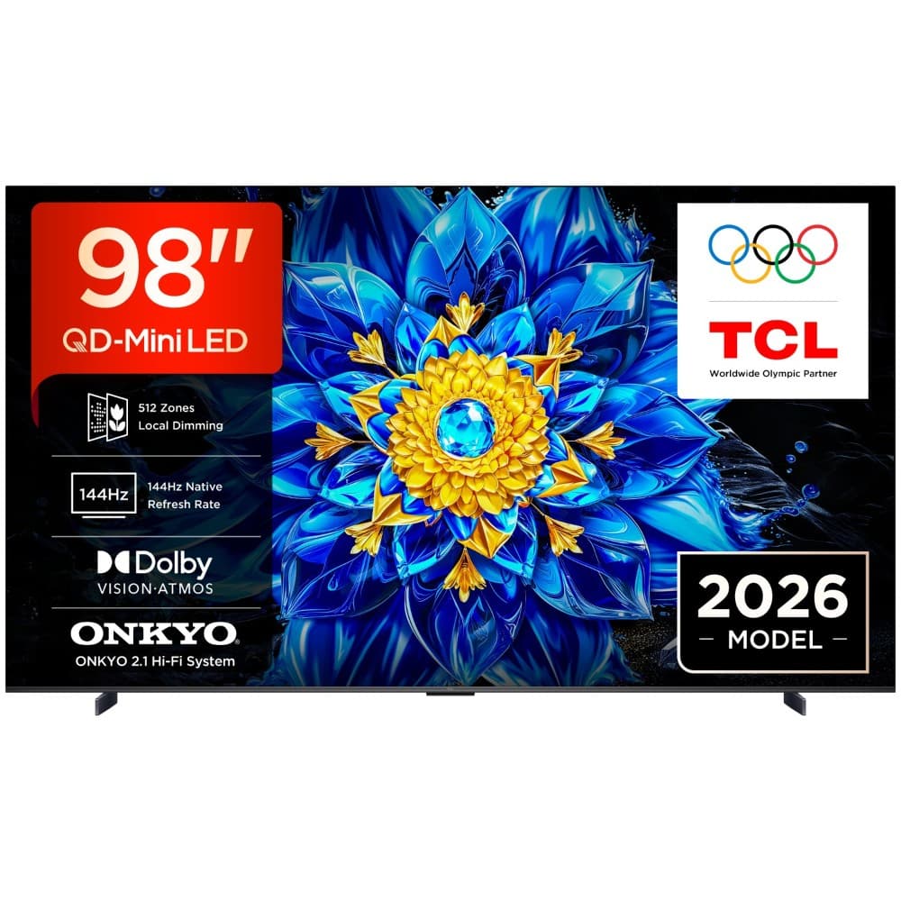 TV TCL 98P8L QD-Mini LED 98" in offerta da Comet