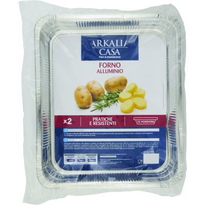 Contenitori in alluminio per alimenti Arkalia misure assortite in offerta da Panorama