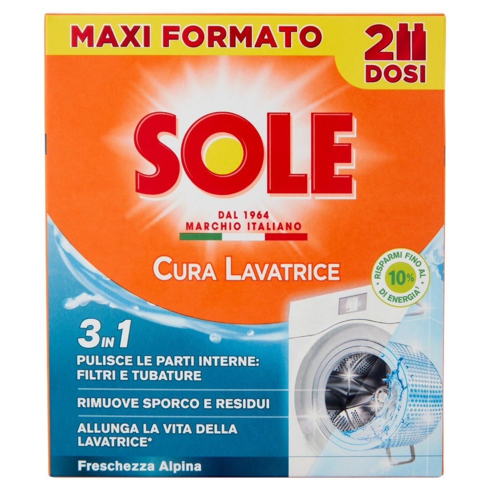 Sole cura lavatrice 24 dosi in offerta da Risparmio Casa