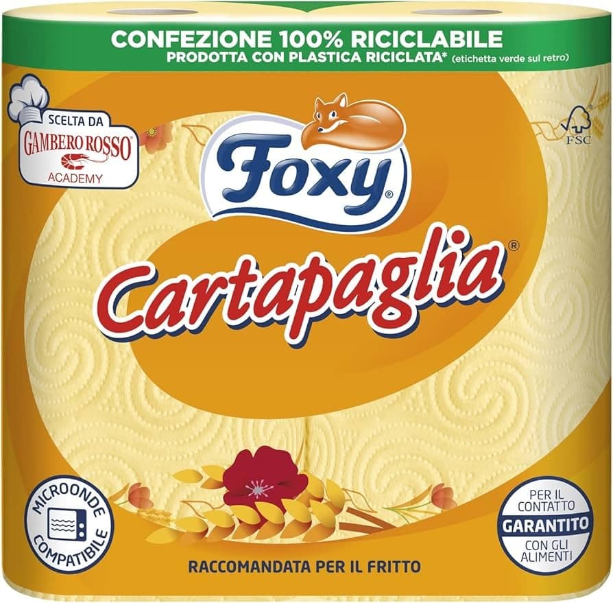 Cartapaglia Foxy conf. da 2 in offerta da Bennet