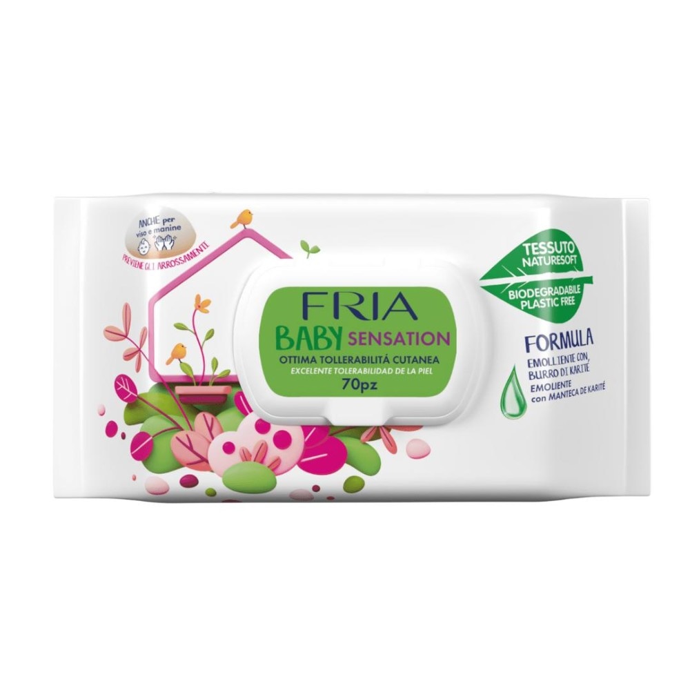 Salviettine Baby Sensation o Baby Eco Fria conf. da 70 salviette - Offerta nel negozio Bennet