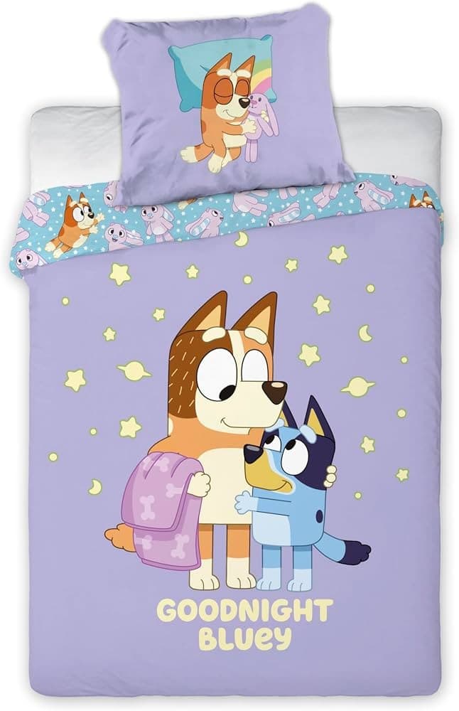 Bluey Completo letto singolo/Copripiumino – Eurospin