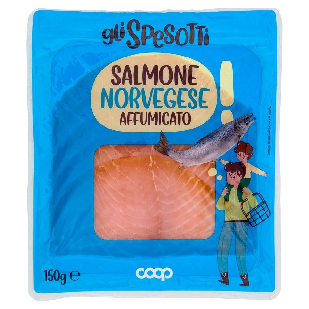 Gli Spesotti salmone norvegese affumicato 150 g in offerta da Coop