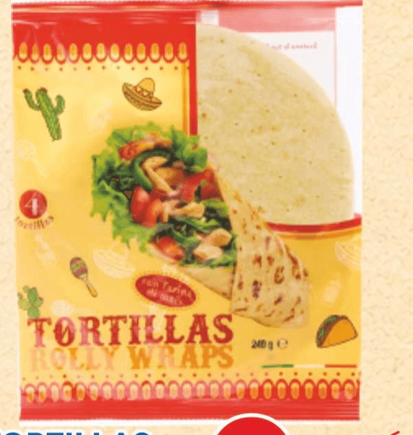Ca' Bianca 4 tortillas 240 g in offerta da MD