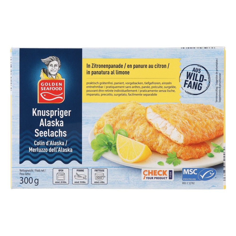Merluzzo Panato al Limone 300 g ALMARE SEAFOOD - Offerta nel negozio ALDI