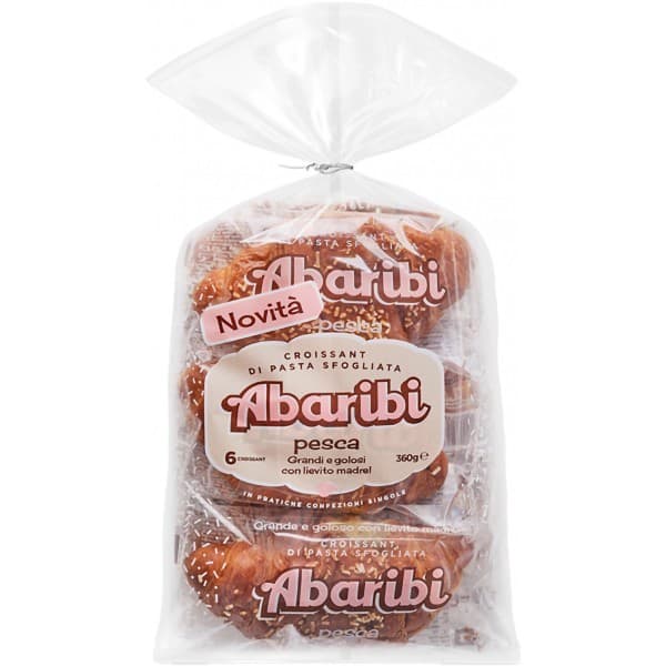 Abaribi croissant pesca o crema, 360 g – Il Gigante