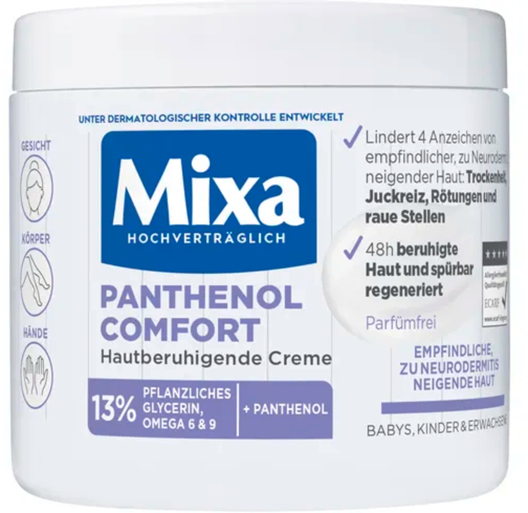 Mixa Panthenol Comfort in offerta da Iper La grande i