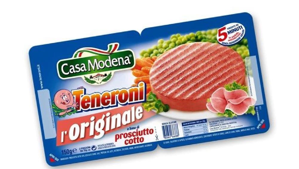 Burger Teneroni prosciutto cotto 150 g in offerta da Carrefour