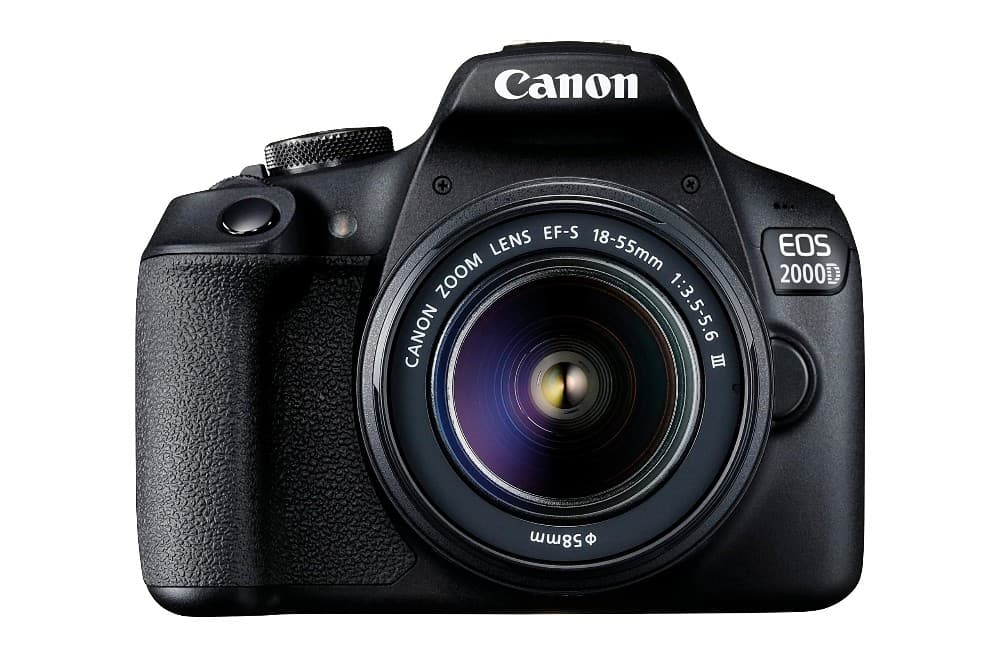 Canon EOS 2000D + EF-S 18-55mm DC in offerta da Unieuro