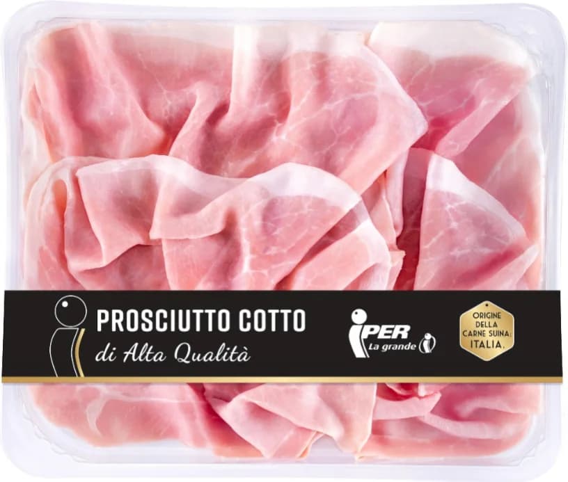 Prosciutto cotto di Alta Qualità, 140 g Iper – Iper La grande i