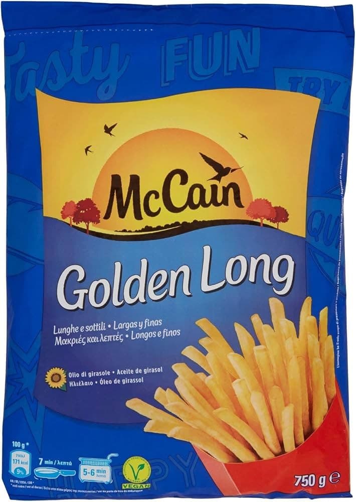 Patatine golden long McCain, 750 g – Panorama