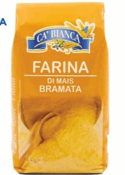 Farina gialla di mais bramata, 1 kg Ca' Bianca – MD