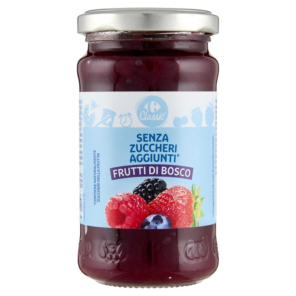 Confettura ai frutti di bosco, 220 g Carrefour – Carrefour