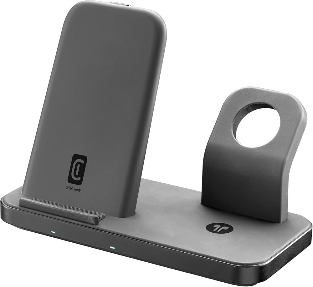 Base di ricarica wireless 3in1 Cellularline in offerta da Euronics