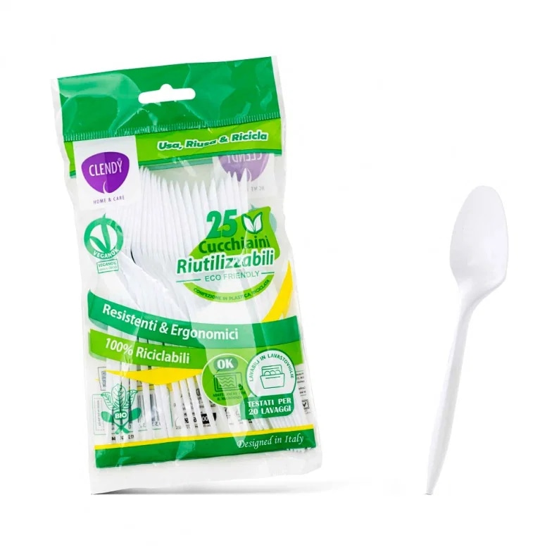 Forchette, cucchiaini riutilizzabili 25 pz - Offerta nel negozio Penny