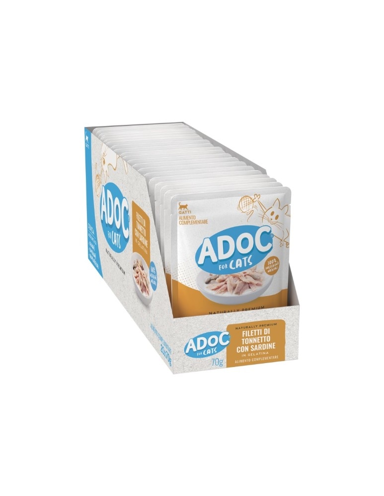 Alimento per Gatto Adoc 70 g in offerta da Il Gigante