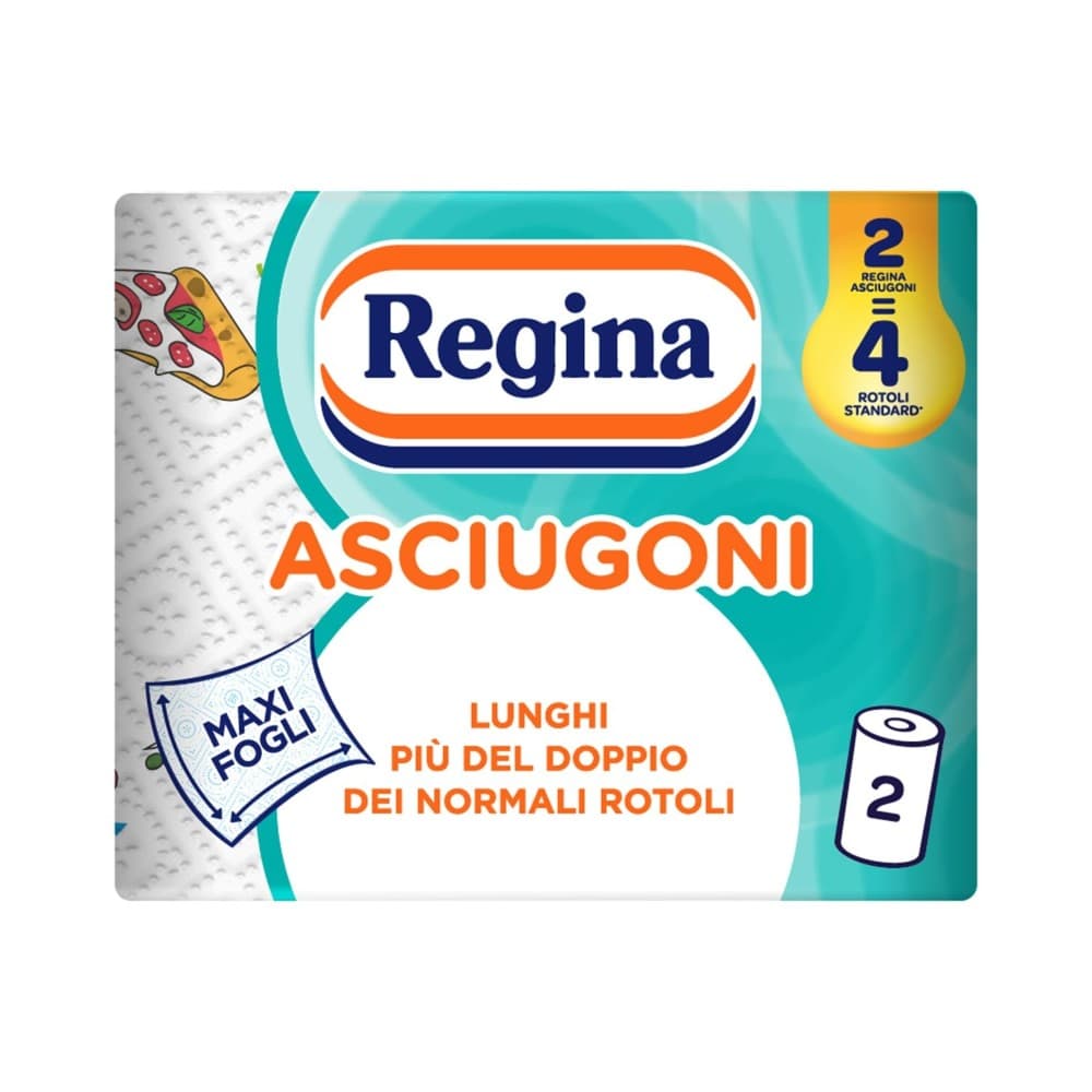 Regina Asciugoni, 2 veli, 100 strappi, 2 rotoli – Coop
