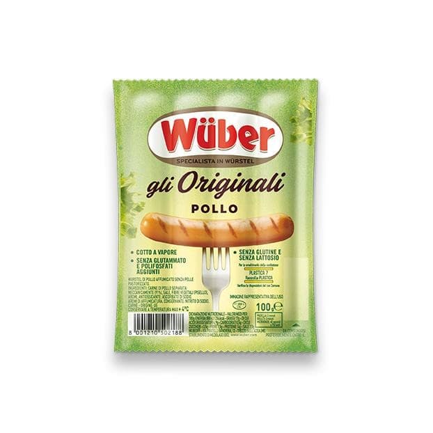 Würstel "Gli Originali" 100 g Wüber in offerta da Panorama