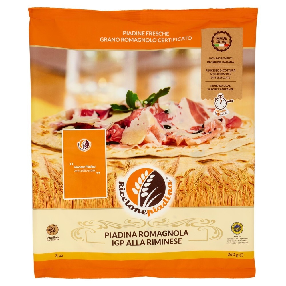 Piadina Romagnola IGP 1,2 kg Riccione in offerta da Carrefour