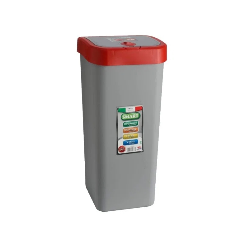 Pattumiera Smart con valvola apri-chiudi 42 litri in offerta da MD
