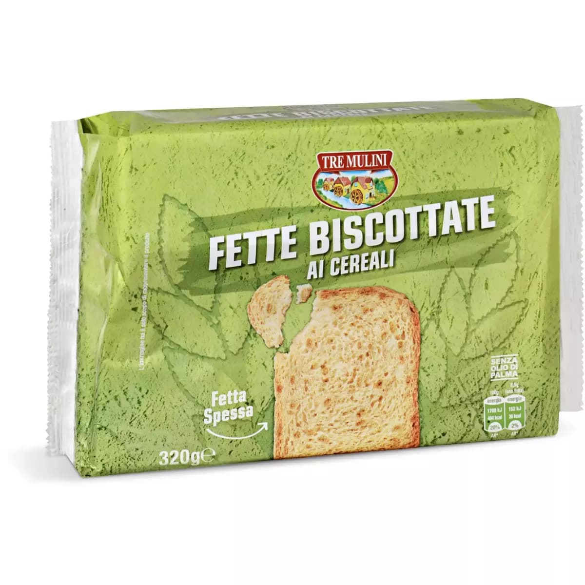 Tre Mulini fette biscottate ai cereali 320 g in offerta da Eurospin