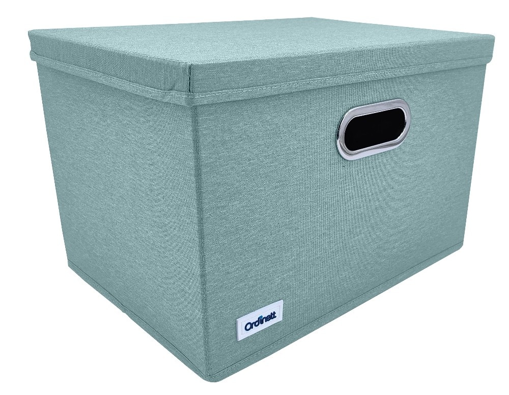 Scatola con zip rettangolare Linea Mint 42X32X14 CM Ordinett - Offerta nel negozio Risparmio Casa