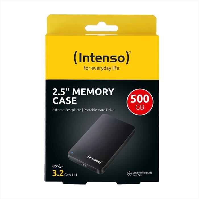 Intenso Hard Disk 500GB ricondizionato in offerta da Euronics