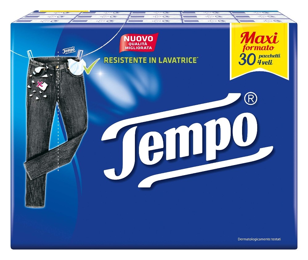 Fazzoletti Tempo x30 o veline x80 in offerta da Iper La grande i