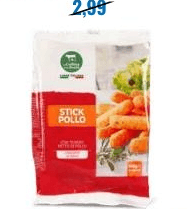Stick pollo, 300 g – Eurospin