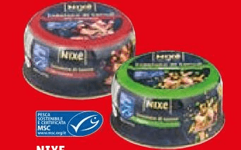 Nixe insalata di tonno 250 g confezione in offerta da Lidl