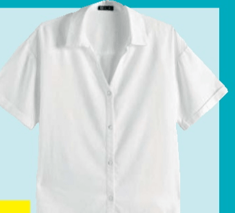 Camicia Donna Manica Corta Lino - Offerta nel negozio Carrefour