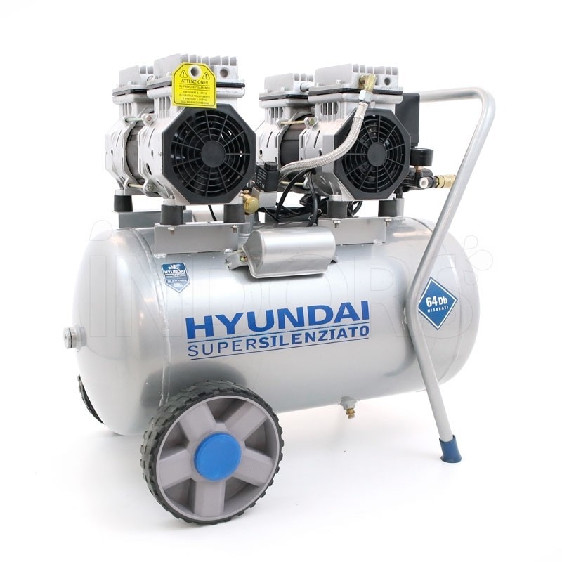 Compressore silenziato senza olio Hyundai in offerta da Leroy Merlin