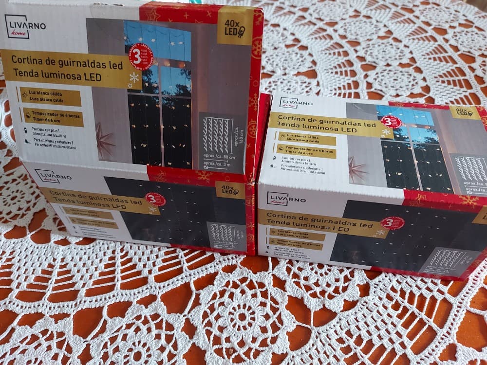 Tenda luminosa 40 LED LIVARNO – Lidl